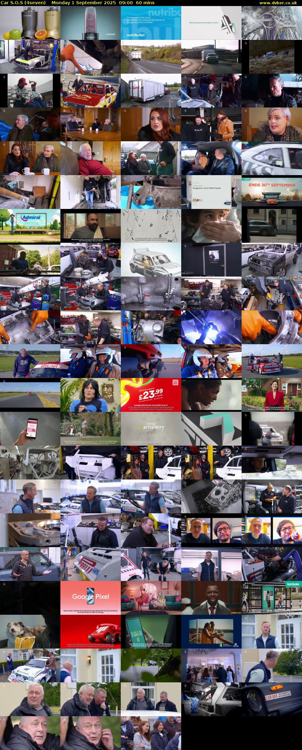Car S.O.S (4seven) Monday 1 September 2025 09:00 - 10:00
