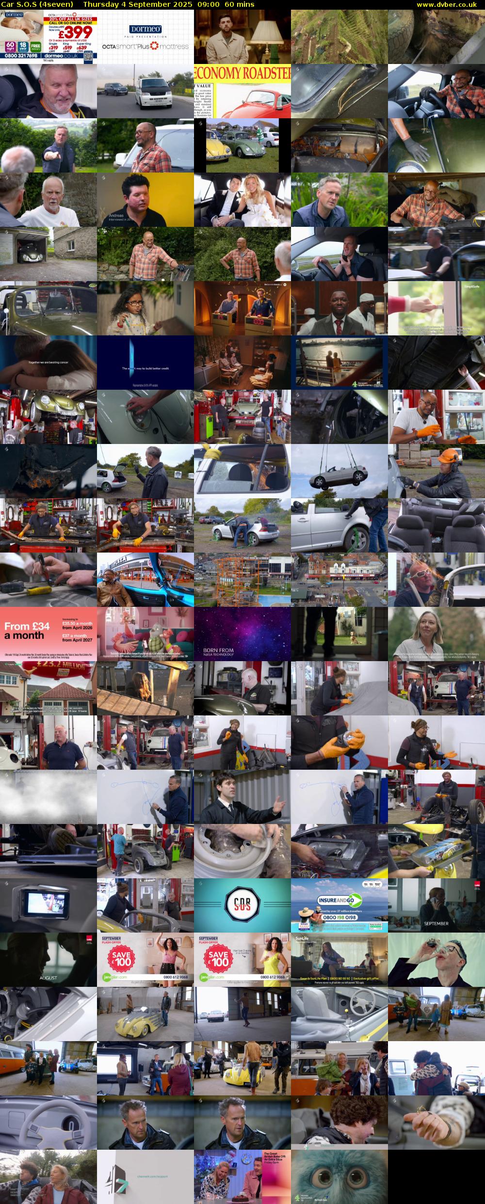 Car S.O.S (4seven) Thursday 4 September 2025 09:00 - 10:00