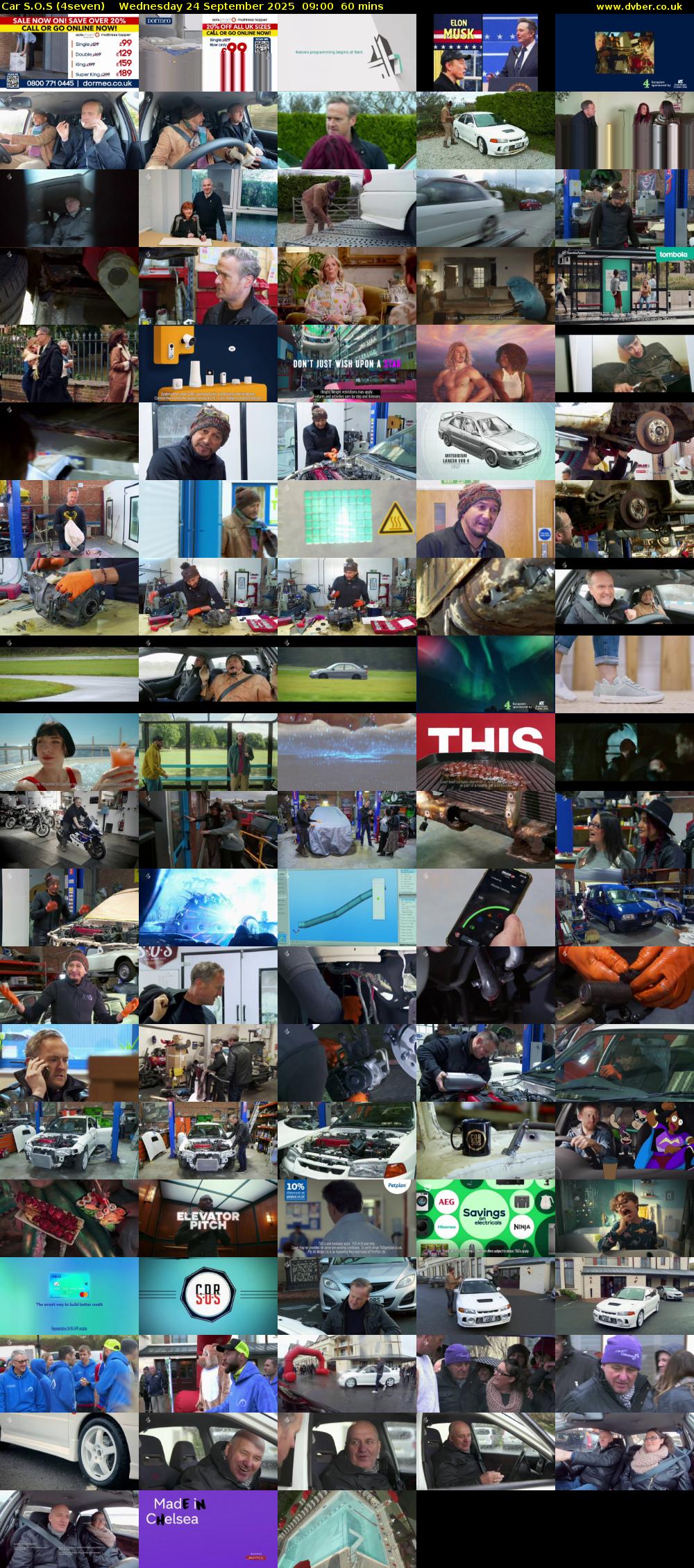 Car S.O.S (4seven) Wednesday 24 September 2025 09:00 - 10:00
