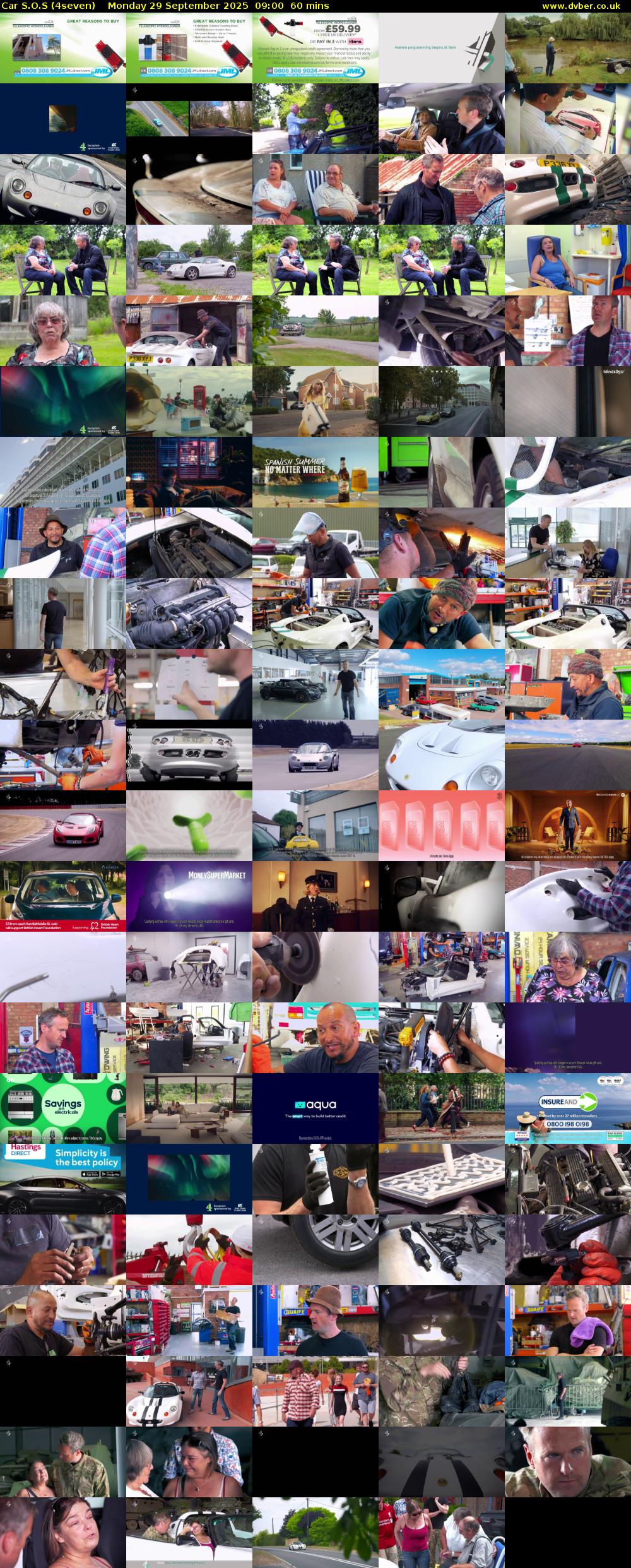 Car S.O.S (4seven) Monday 29 September 2025 09:00 - 10:00