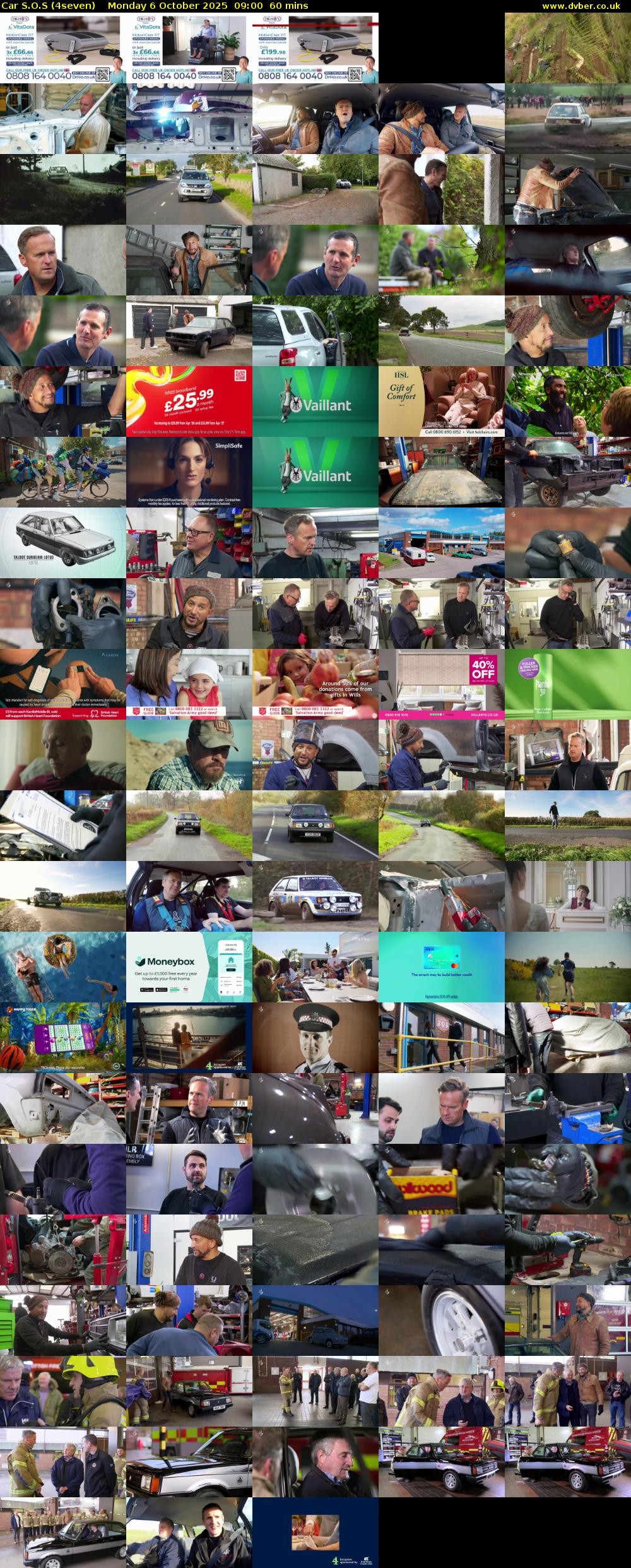 Car S.O.S (4seven) Monday 6 October 2025 09:00 - 10:00