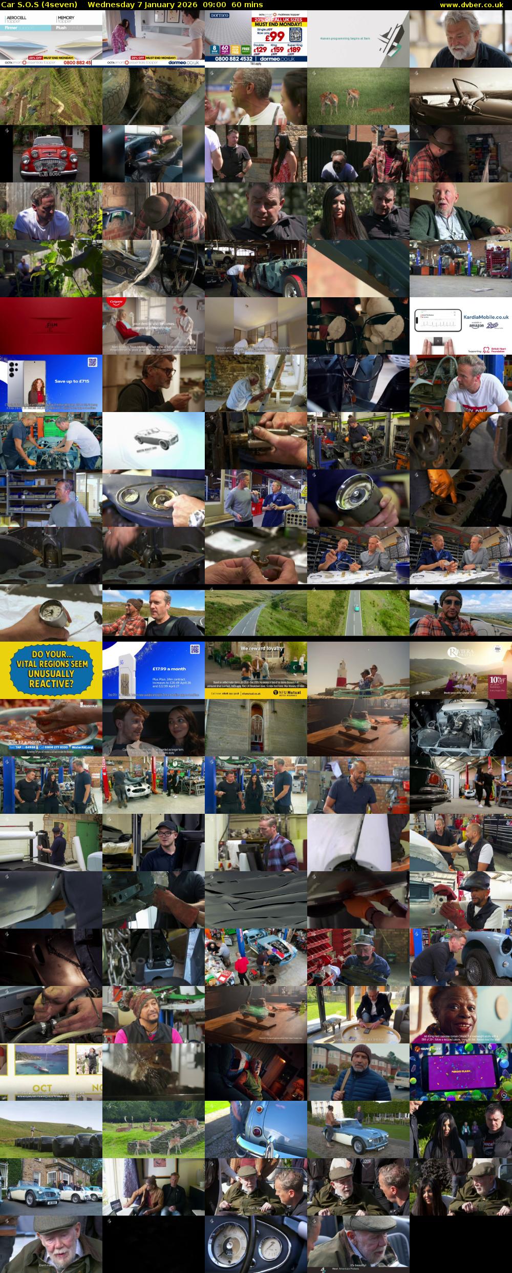 Car S.O.S (4seven) Wednesday 7 January 2026 09:00 - 10:00