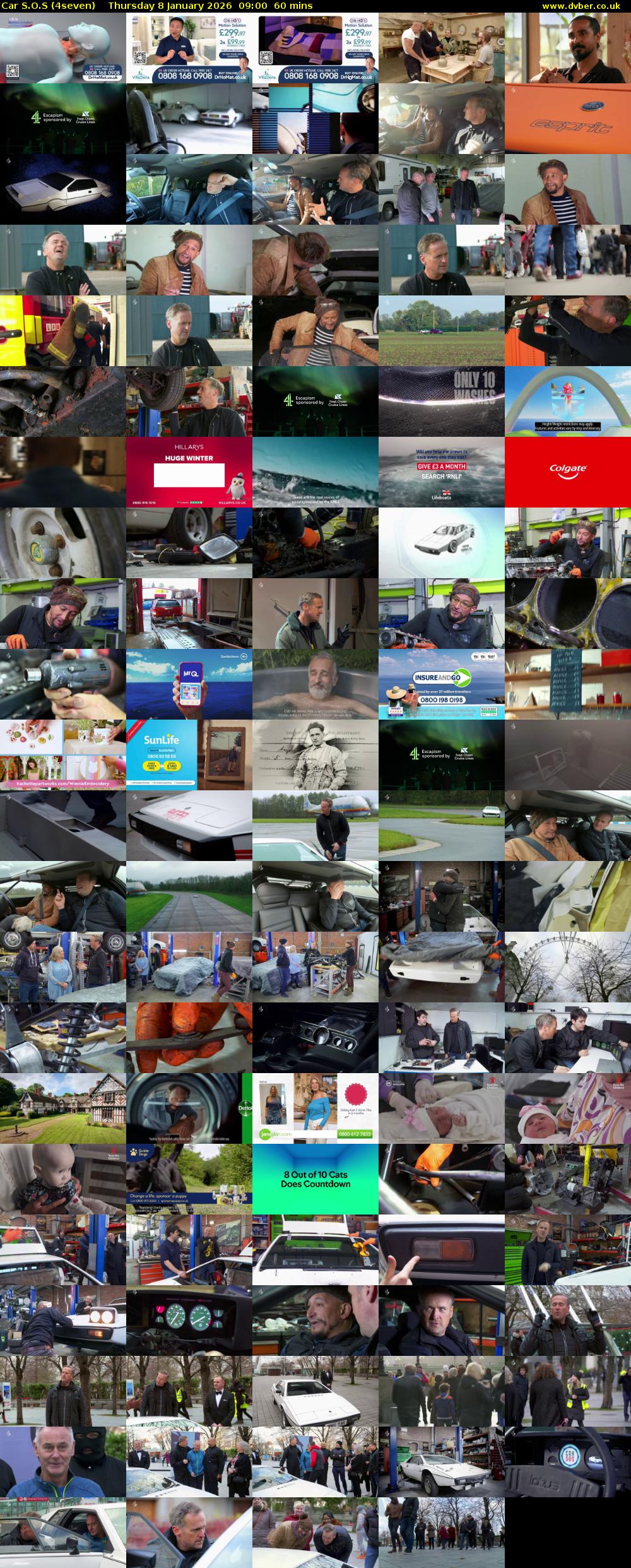 Car S.O.S (4seven) Thursday 8 January 2026 09:00 - 10:00
