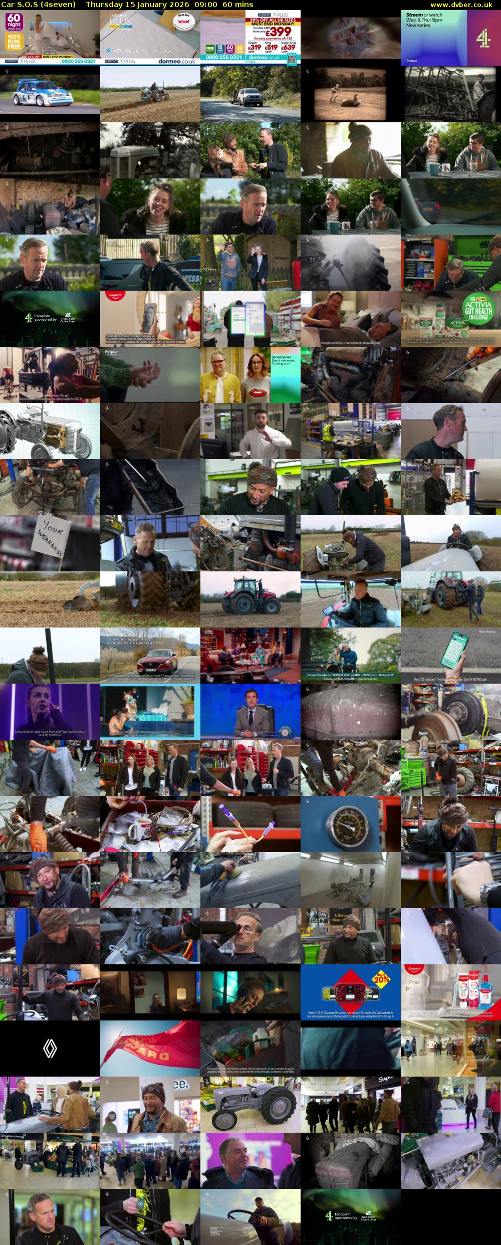 Car S.O.S (4seven) Thursday 15 January 2026 09:00 - 10:00