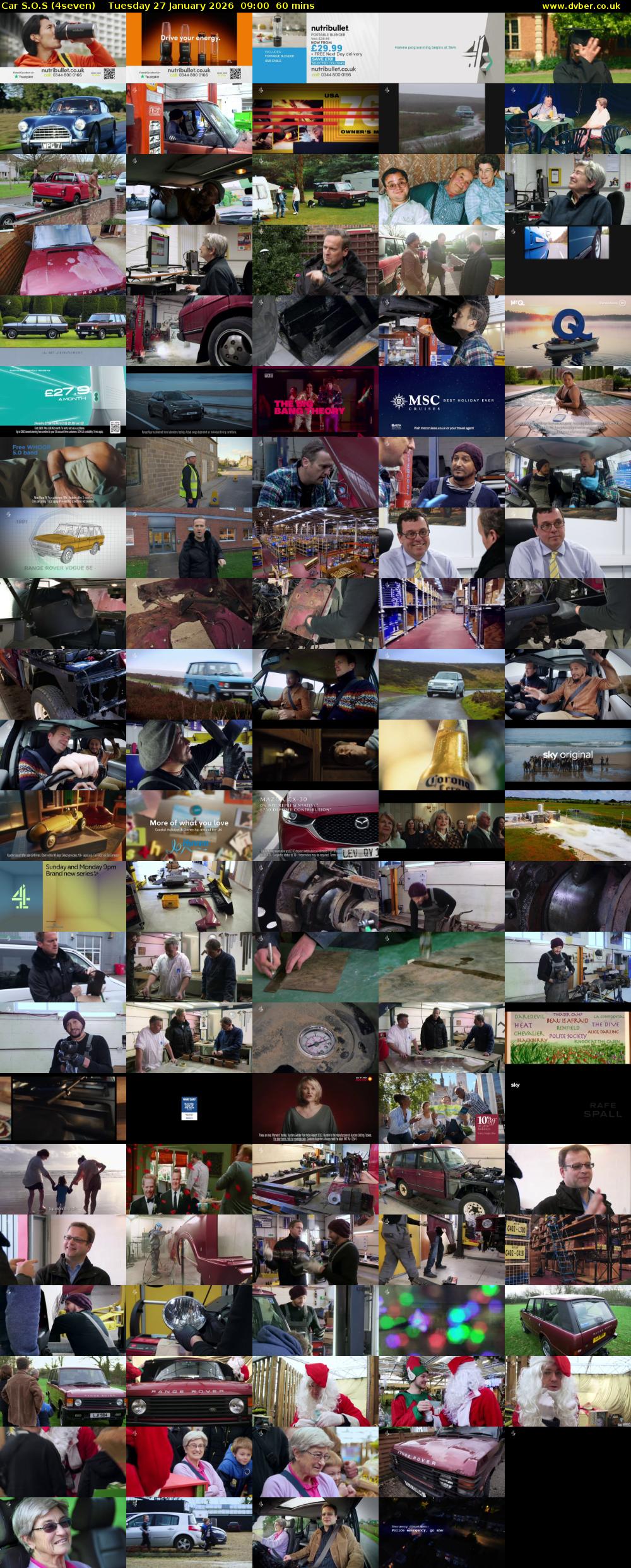 Car S.O.S (4seven) Tuesday 27 January 2026 09:00 - 10:00