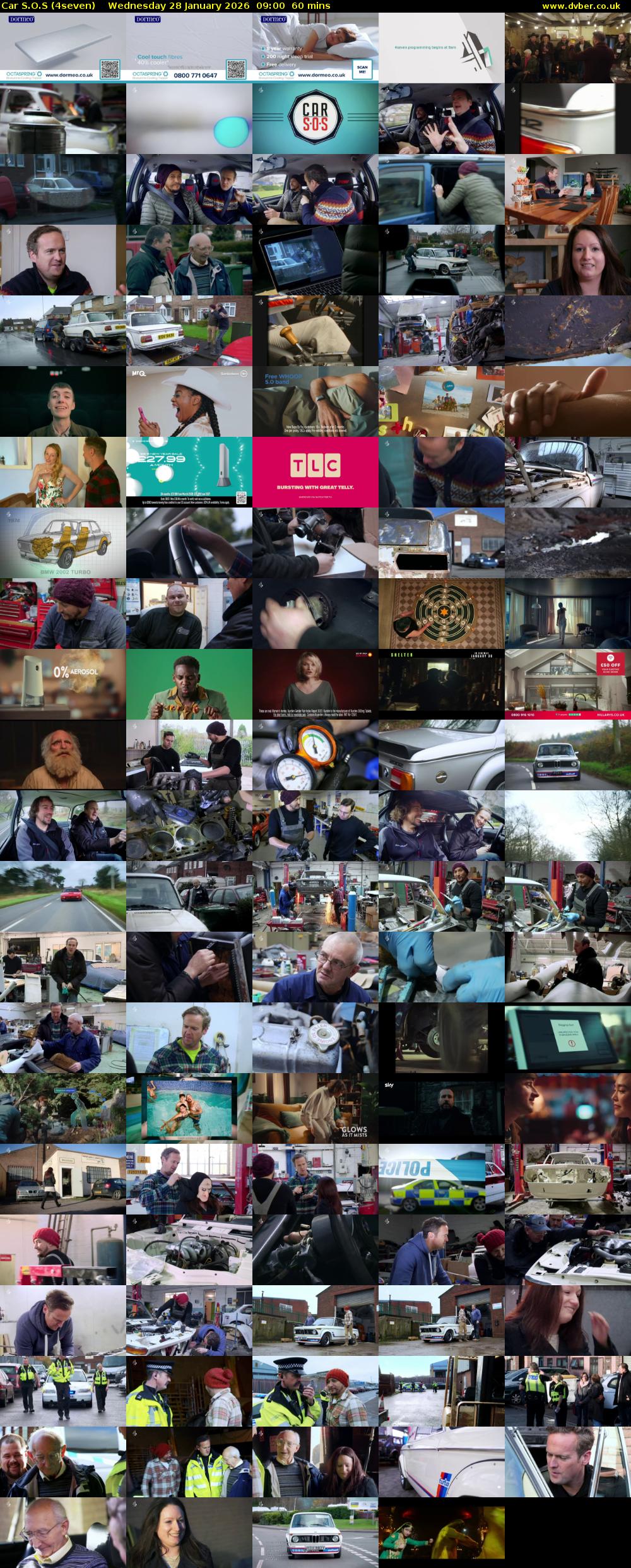 Car S.O.S (4seven) Wednesday 28 January 2026 09:00 - 10:00