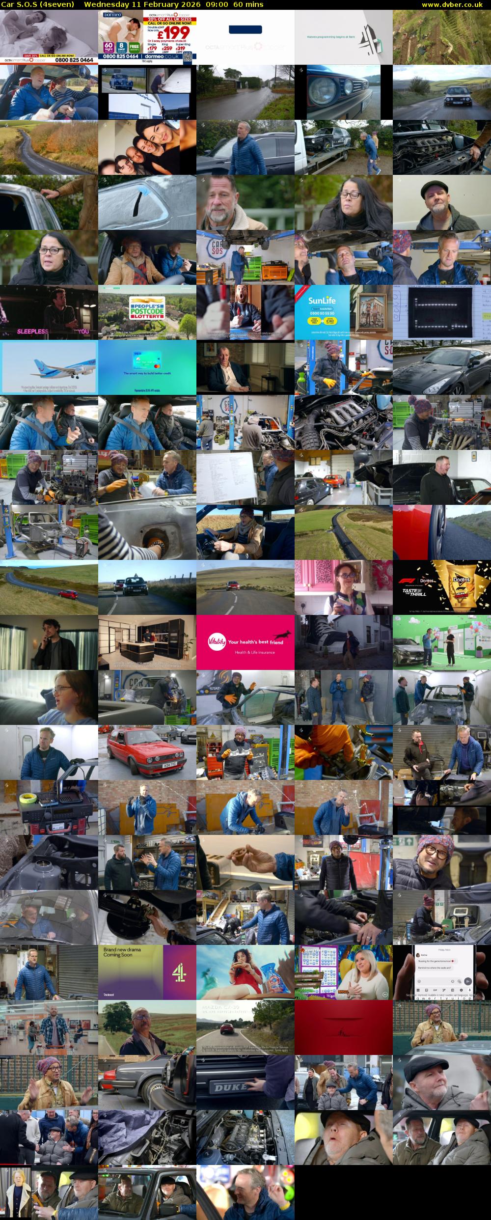 Car S.O.S (4seven) Wednesday 11 February 2026 09:00 - 10:00