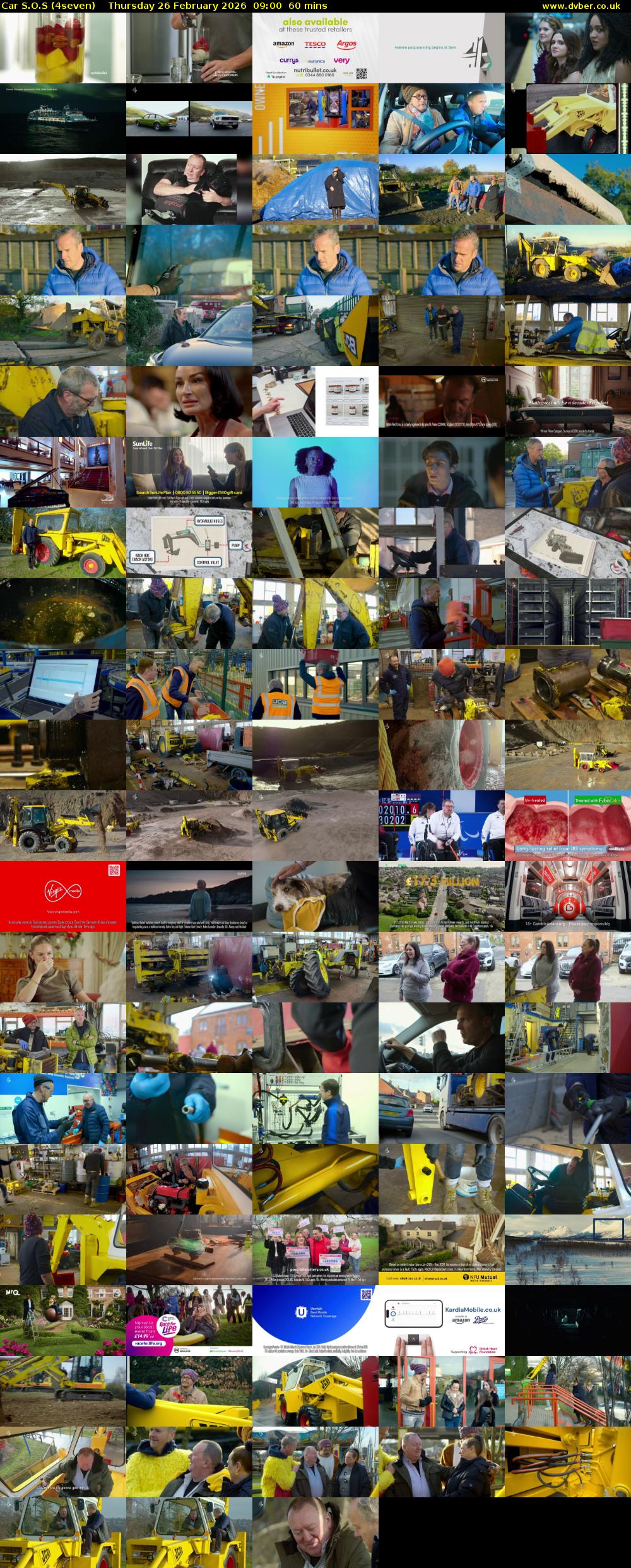 Car S.O.S (4seven) Thursday 26 February 2026 09:00 - 10:00