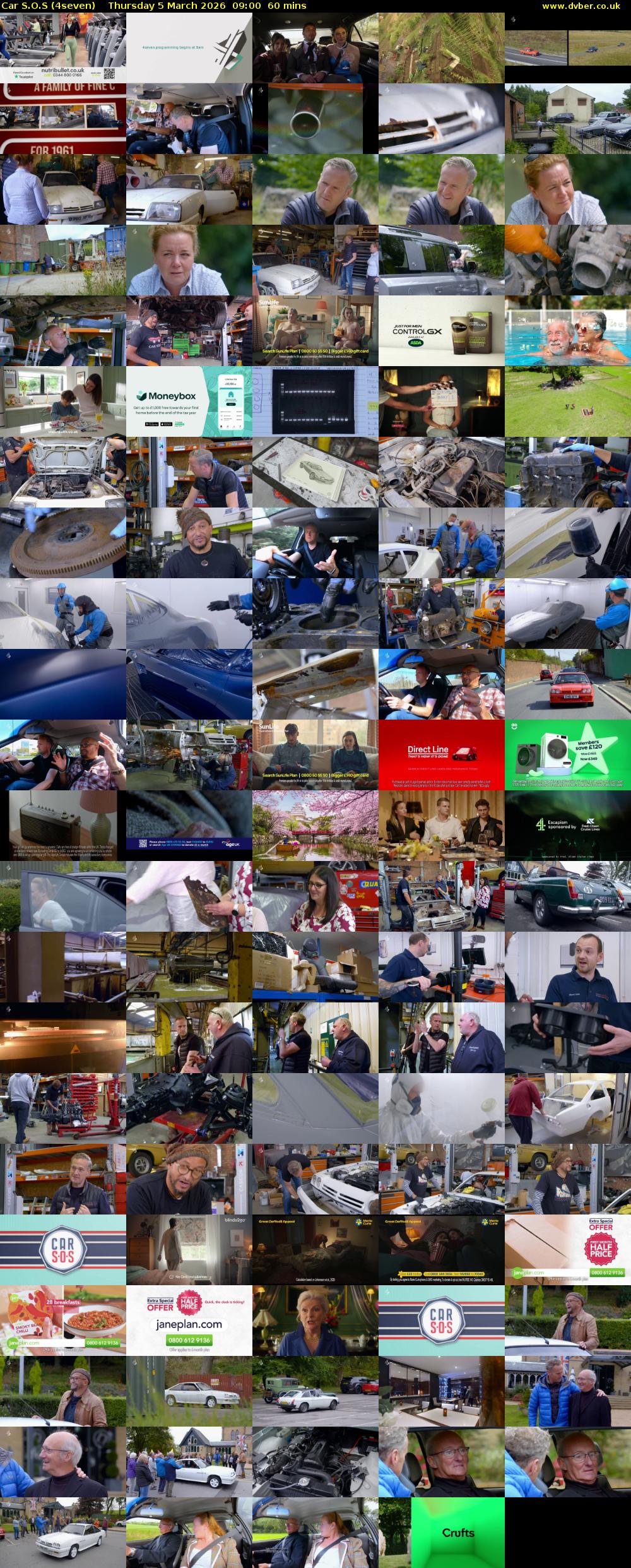 Car S.O.S (4seven) Thursday 5 March 2026 09:00 - 10:00