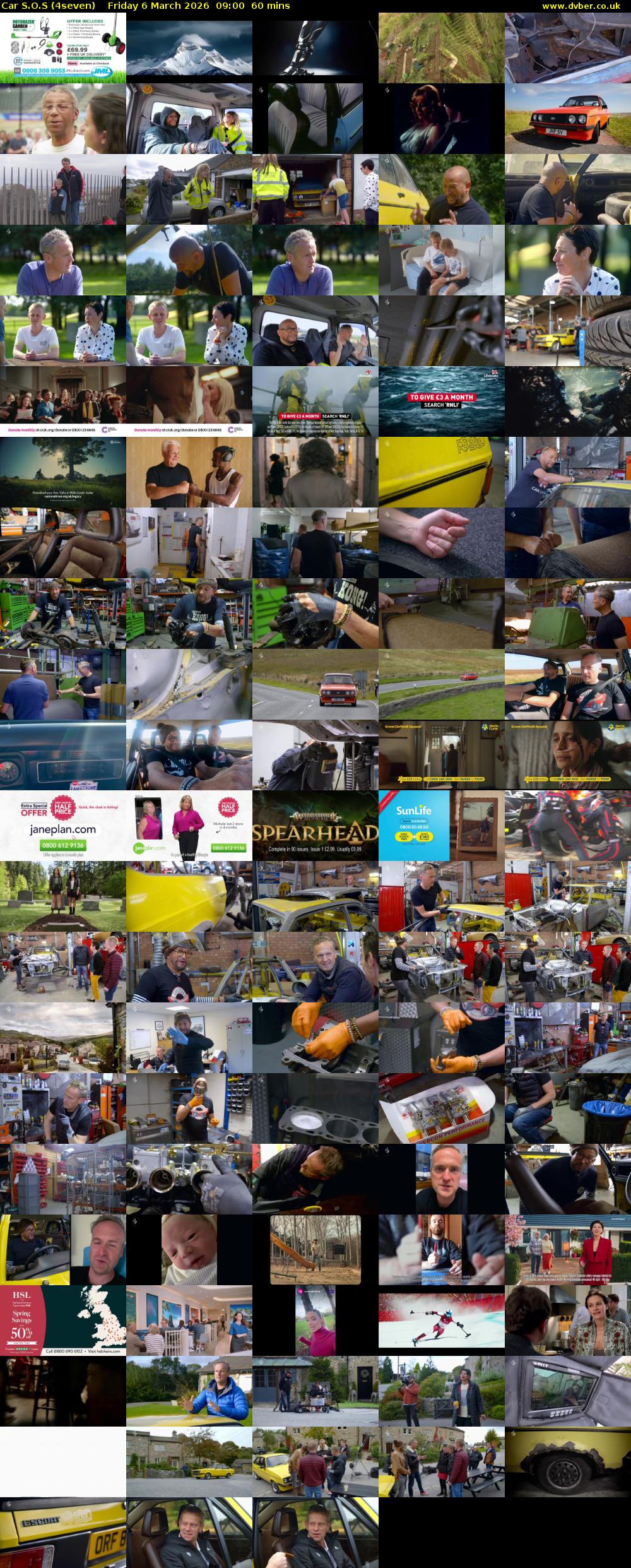 Car S.O.S (4seven) Friday 6 March 2026 09:00 - 10:00