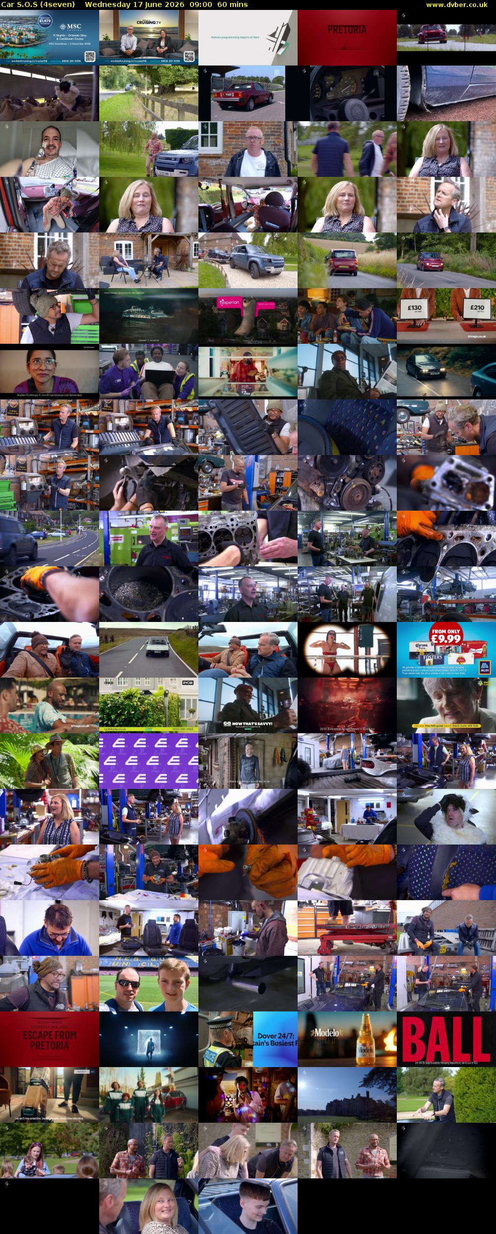 Car S.O.S (4seven) Wednesday 17 June 2026 09:00 - 10:00