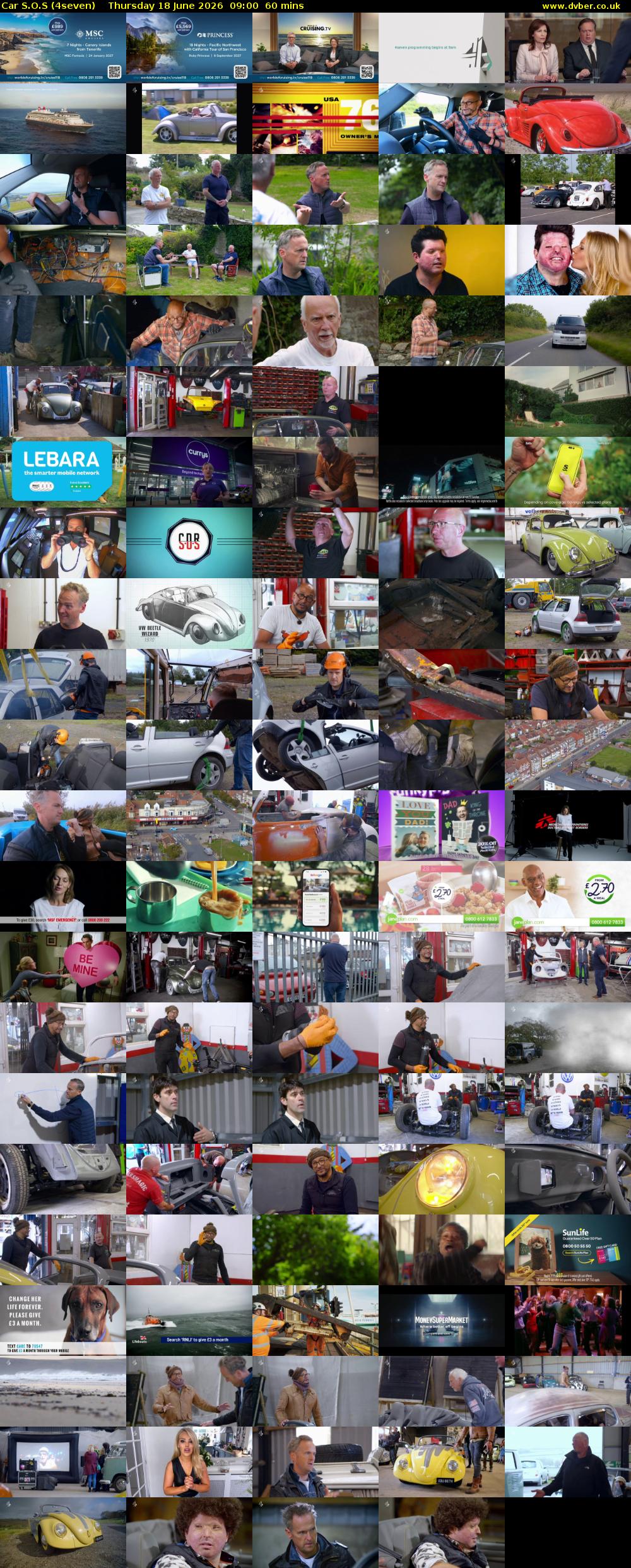 Car S.O.S (4seven) Thursday 18 June 2026 09:00 - 10:00