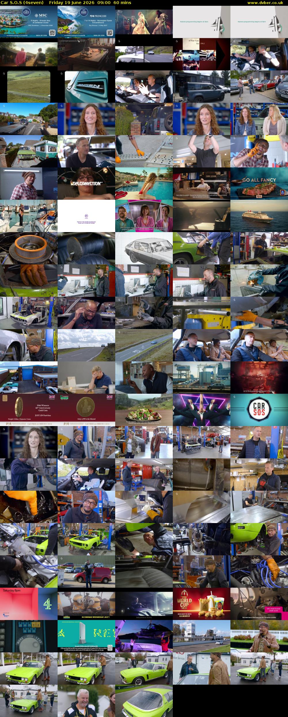 Car S.O.S (4seven) Friday 19 June 2026 09:00 - 10:00