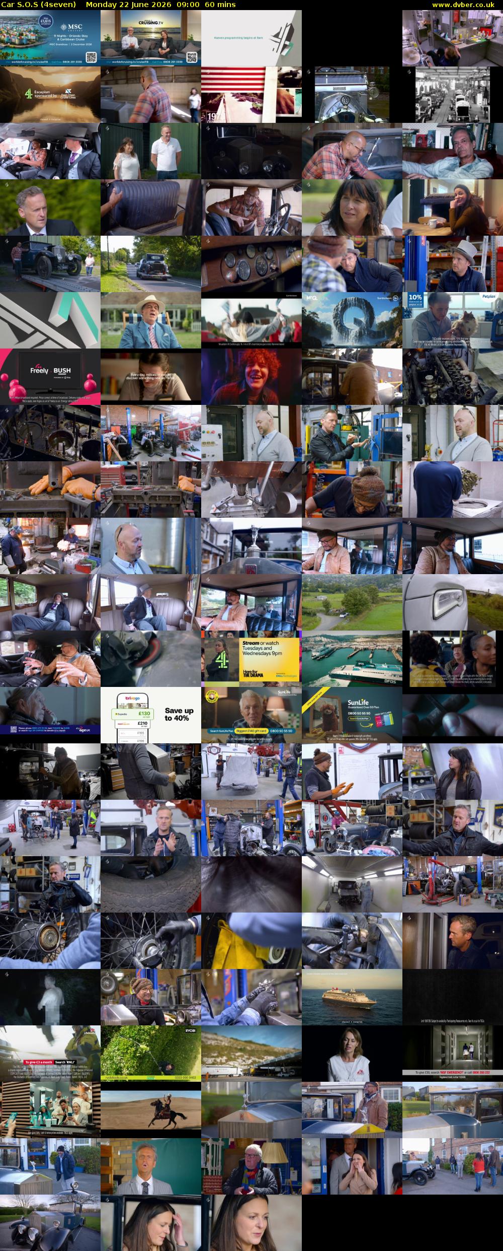 Car S.O.S (4seven) Monday 22 June 2026 09:00 - 10:00