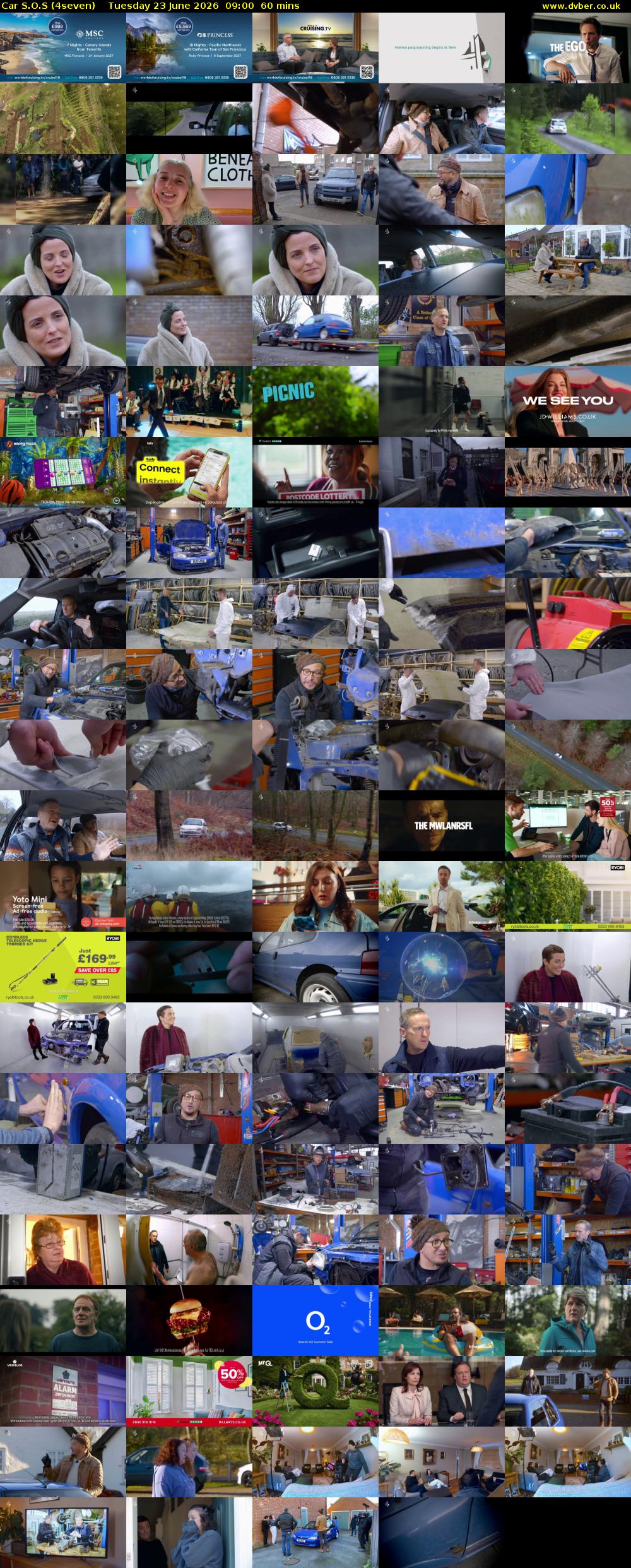 Car S.O.S (4seven) Tuesday 23 June 2026 09:00 - 10:00