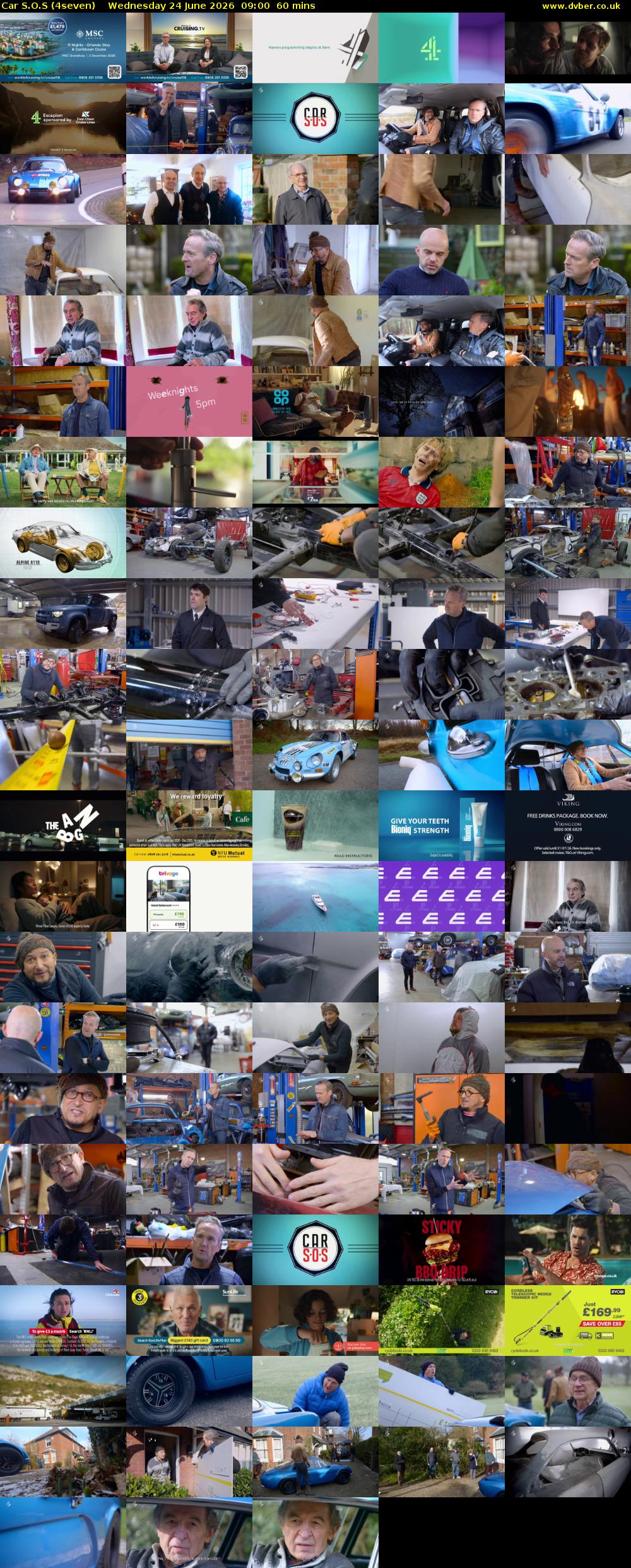 Car S.O.S (4seven) Wednesday 24 June 2026 09:00 - 10:00