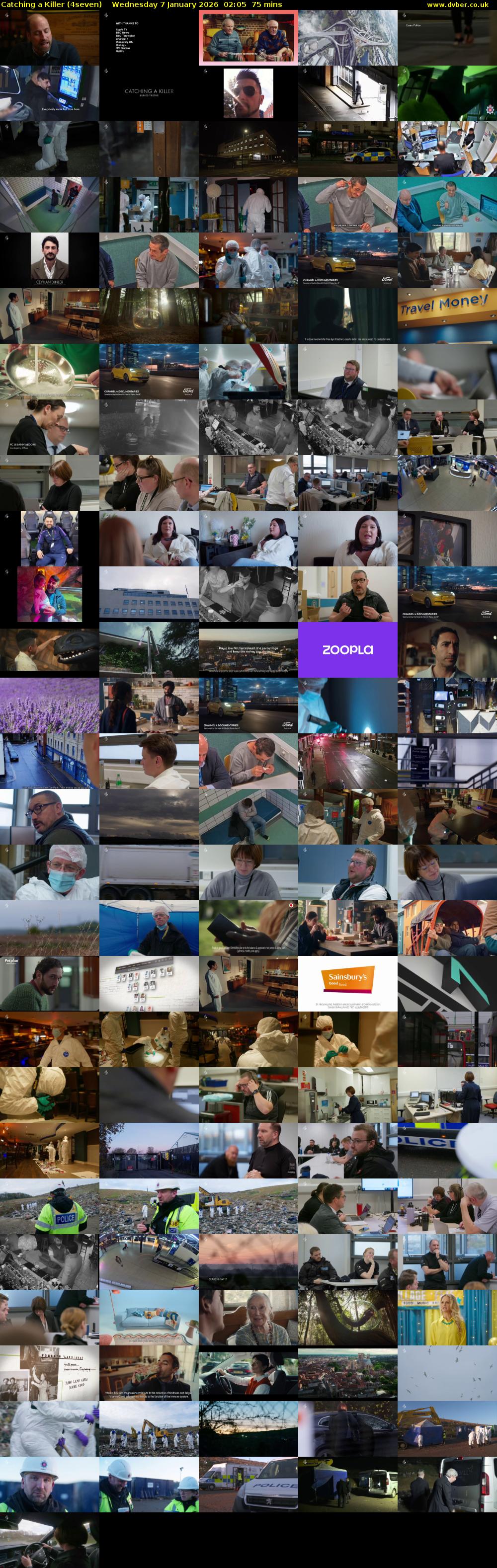 Catching a Killer (4seven) Wednesday 7 January 2026 02:05 - 03:20