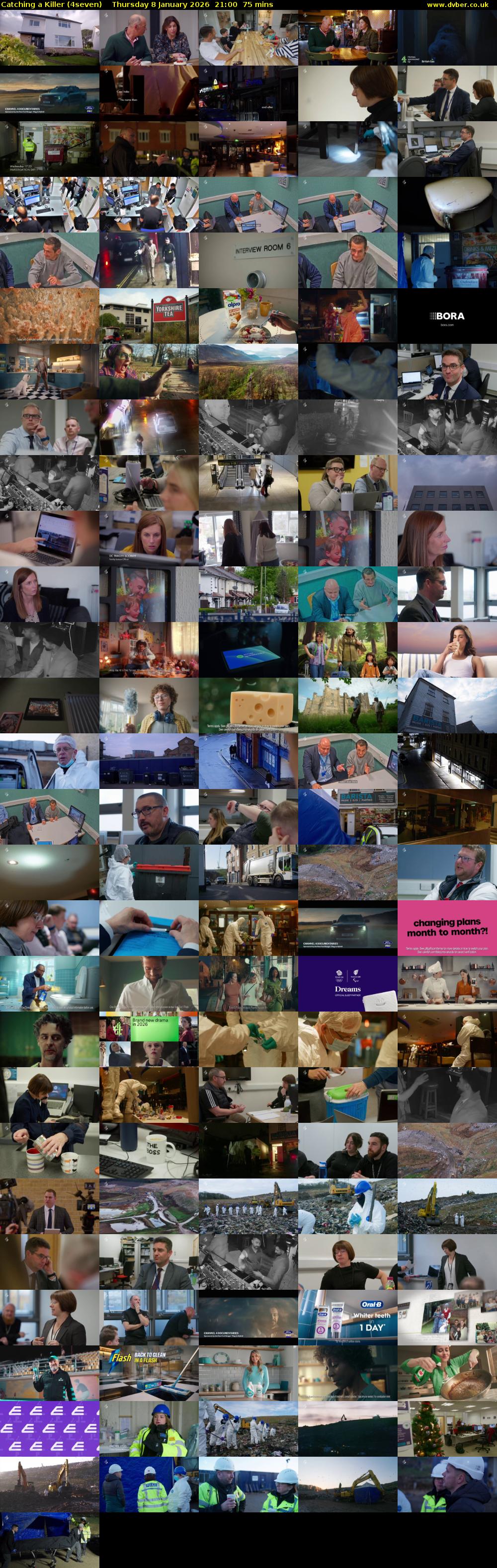 Catching a Killer (4seven) Thursday 8 January 2026 21:00 - 22:15