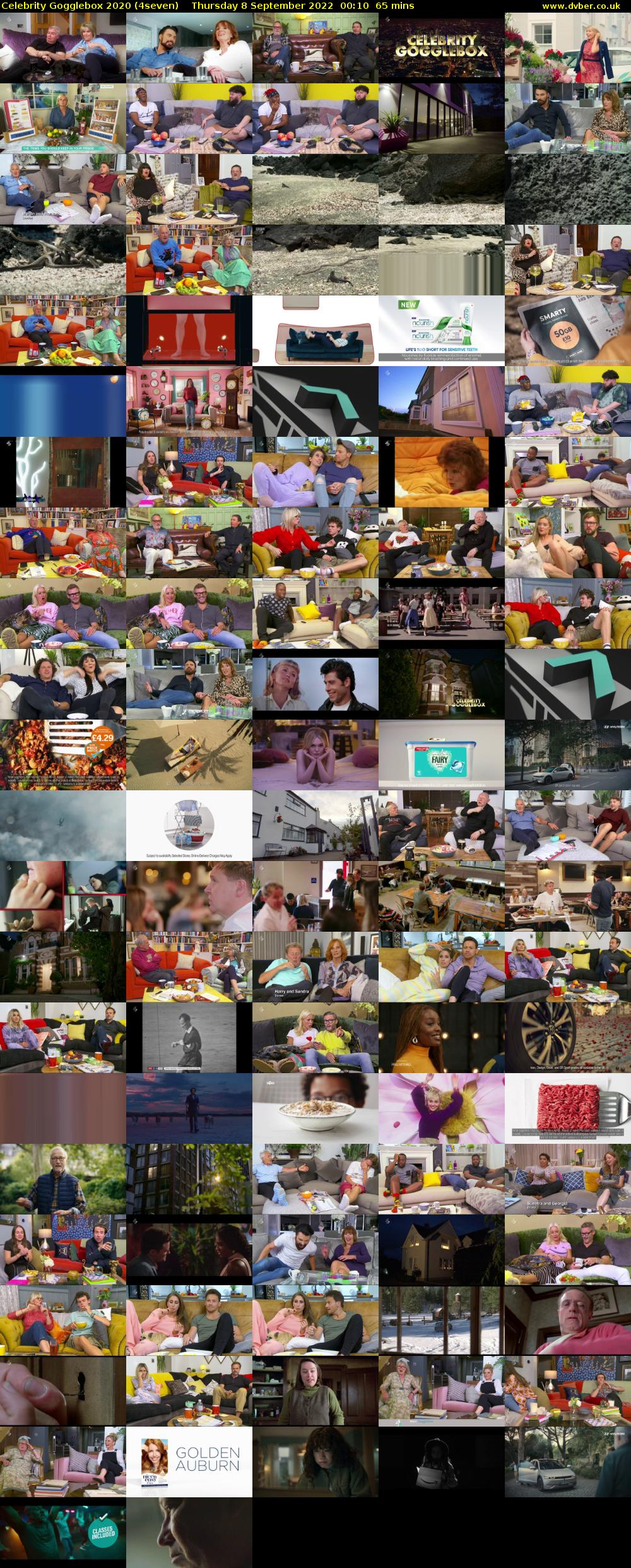 Celebrity Gogglebox 2020 (4seven) Thursday 8 September 2022 00:10 - 01:15