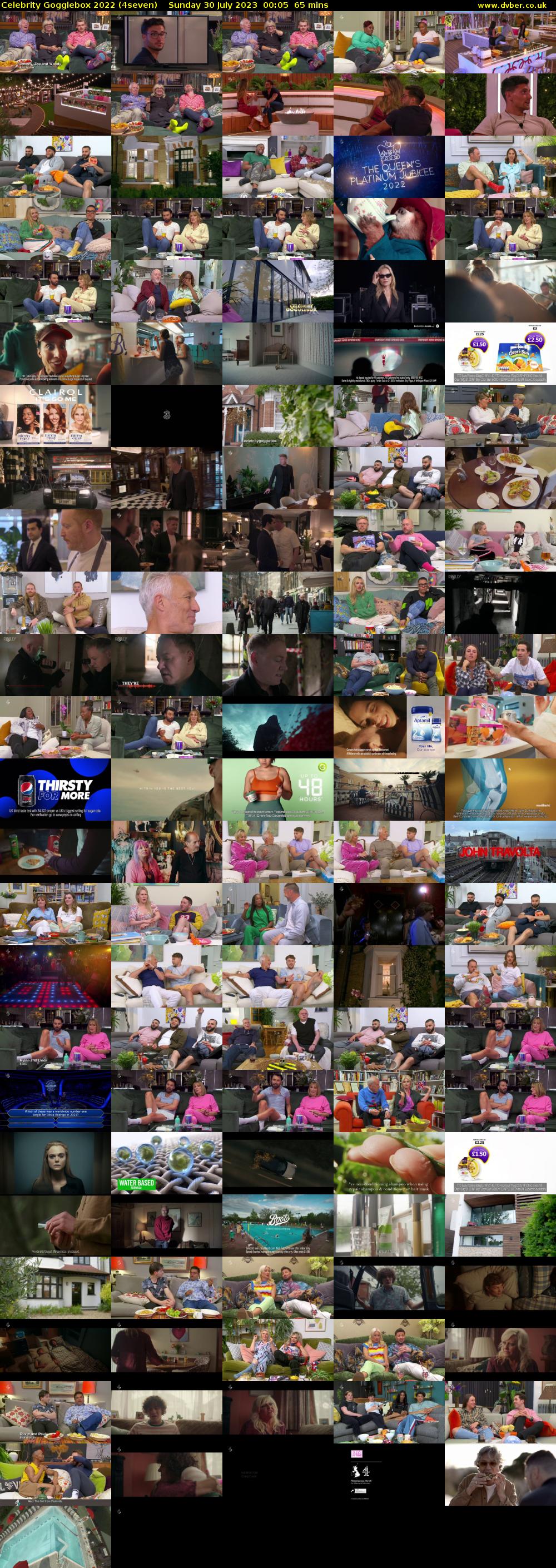 Celebrity Gogglebox 2022 (4seven) Sunday 30 July 2023 00:05 - 01:10