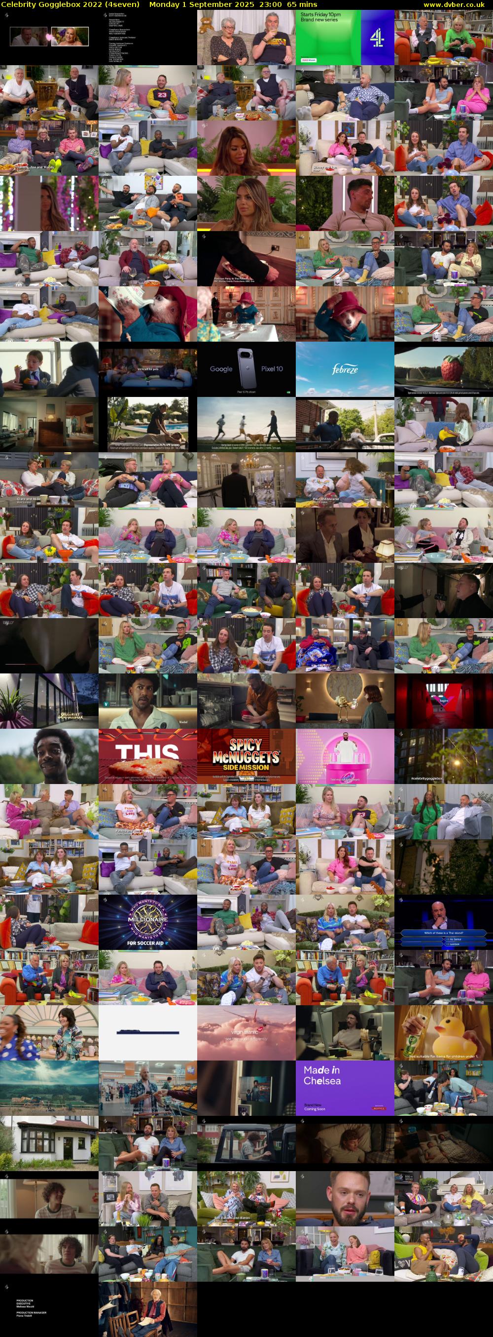 Celebrity Gogglebox 2022 (4seven) Monday 1 September 2025 23:00 - 00:05