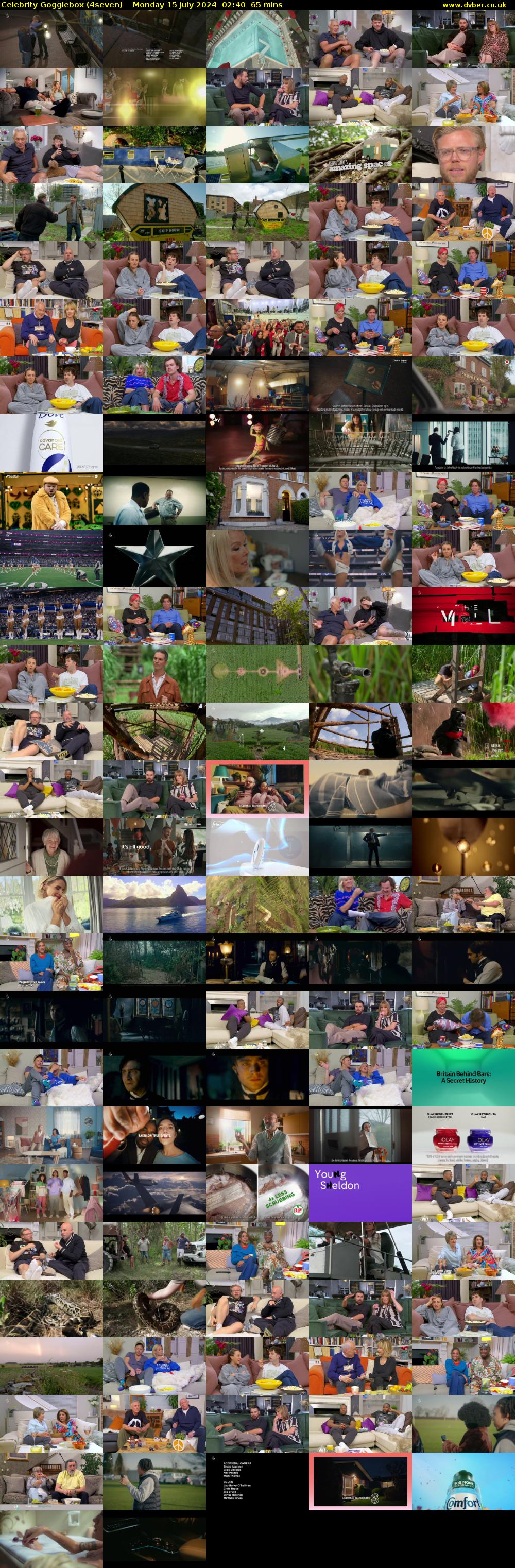 Celebrity Gogglebox (4seven) Monday 15 July 2024 02:40 - 03:45