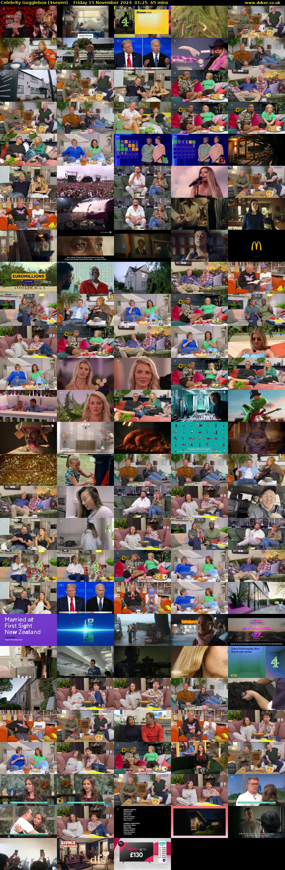 Celebrity Gogglebox (4seven) Friday 15 November 2024 01:25 - 02:30