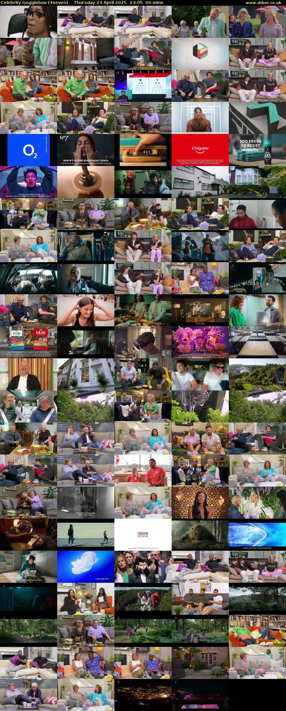 Celebrity Gogglebox (4seven) Thursday 24 April 2025 23:05 - 00:05