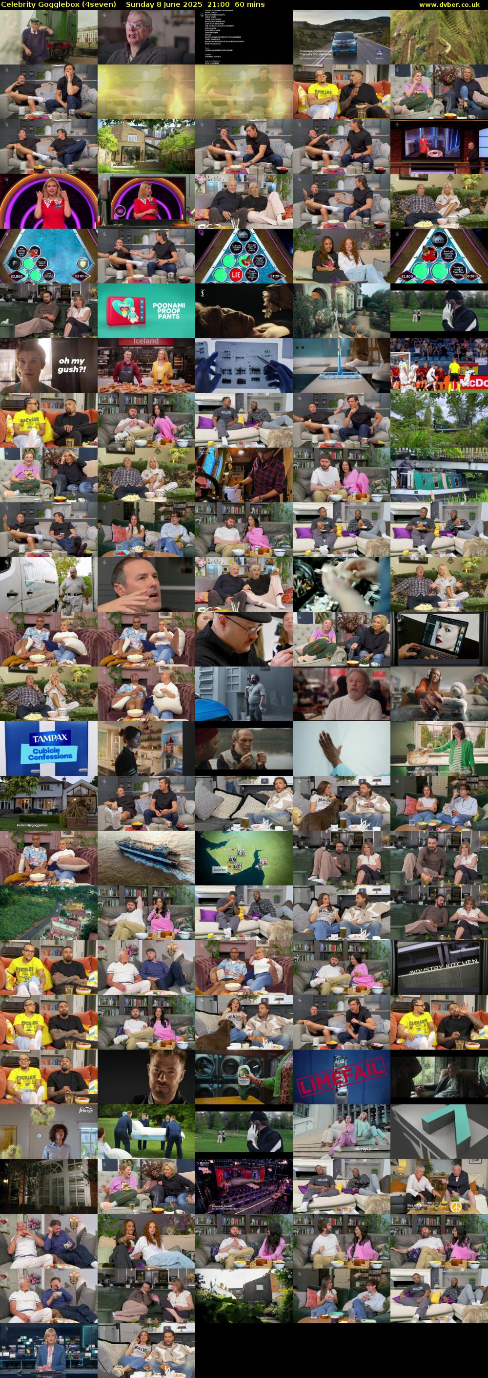 Celebrity Gogglebox (4seven) Sunday 8 June 2025 21:00 - 22:00