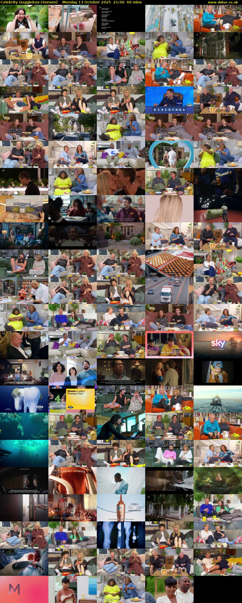 Celebrity Gogglebox (4seven) Monday 13 October 2025 21:00 - 22:00
