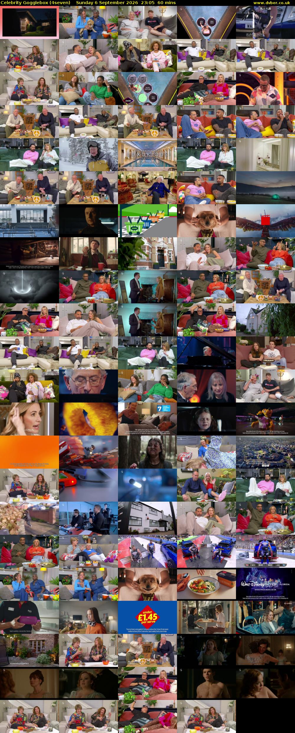 Celebrity Gogglebox (4seven) Sunday 6 September 2026 23:05 - 00:05