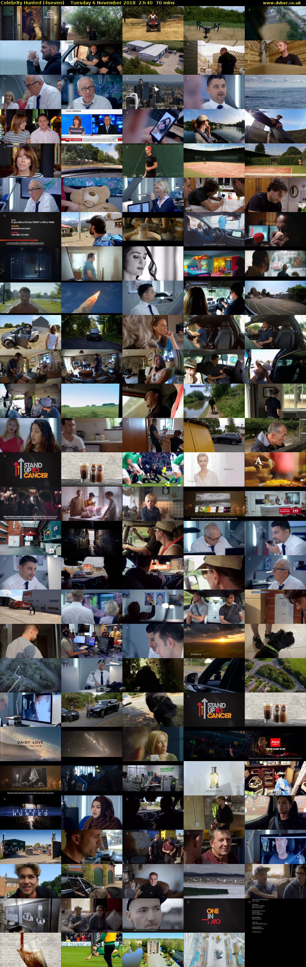 Celebrity Hunted (4seven) Tuesday 6 November 2018 23:40 - 00:50