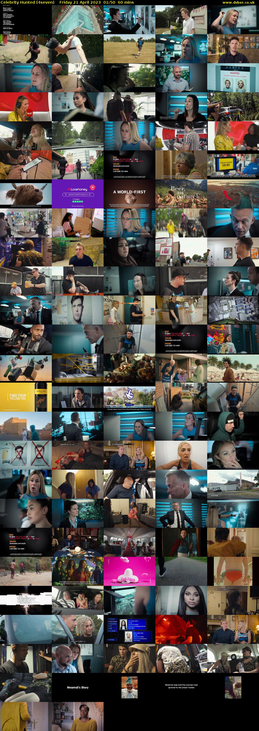 Celebrity Hunted (4seven) Friday 21 April 2023 01:50 - 02:50