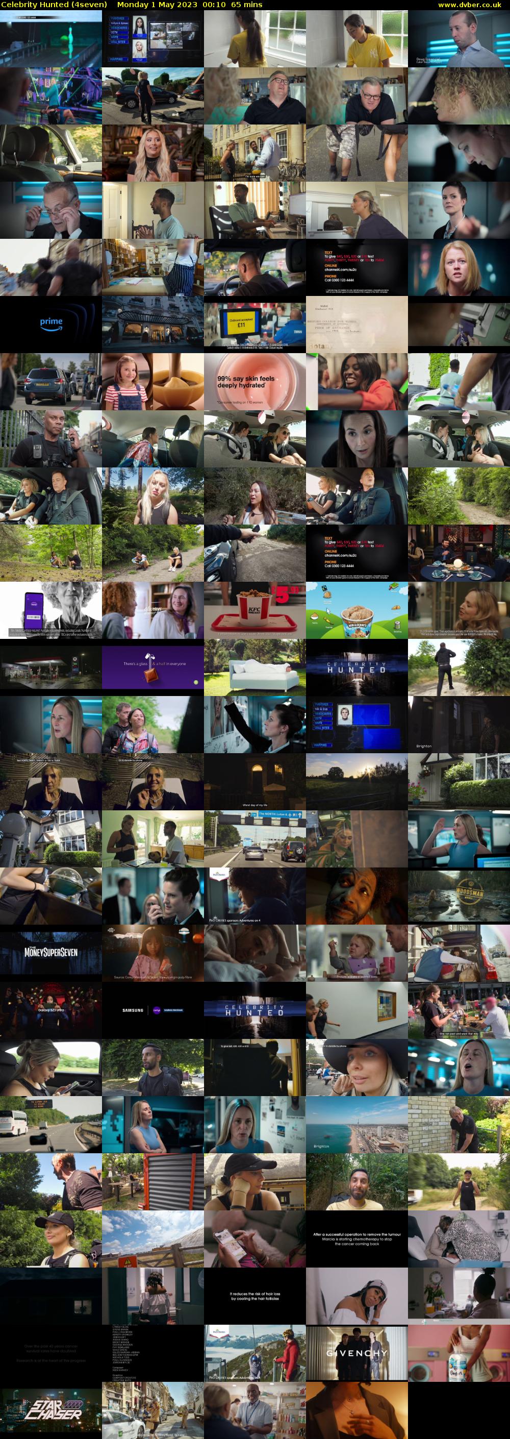 Celebrity Hunted (4seven) Monday 1 May 2023 00:10 - 01:15