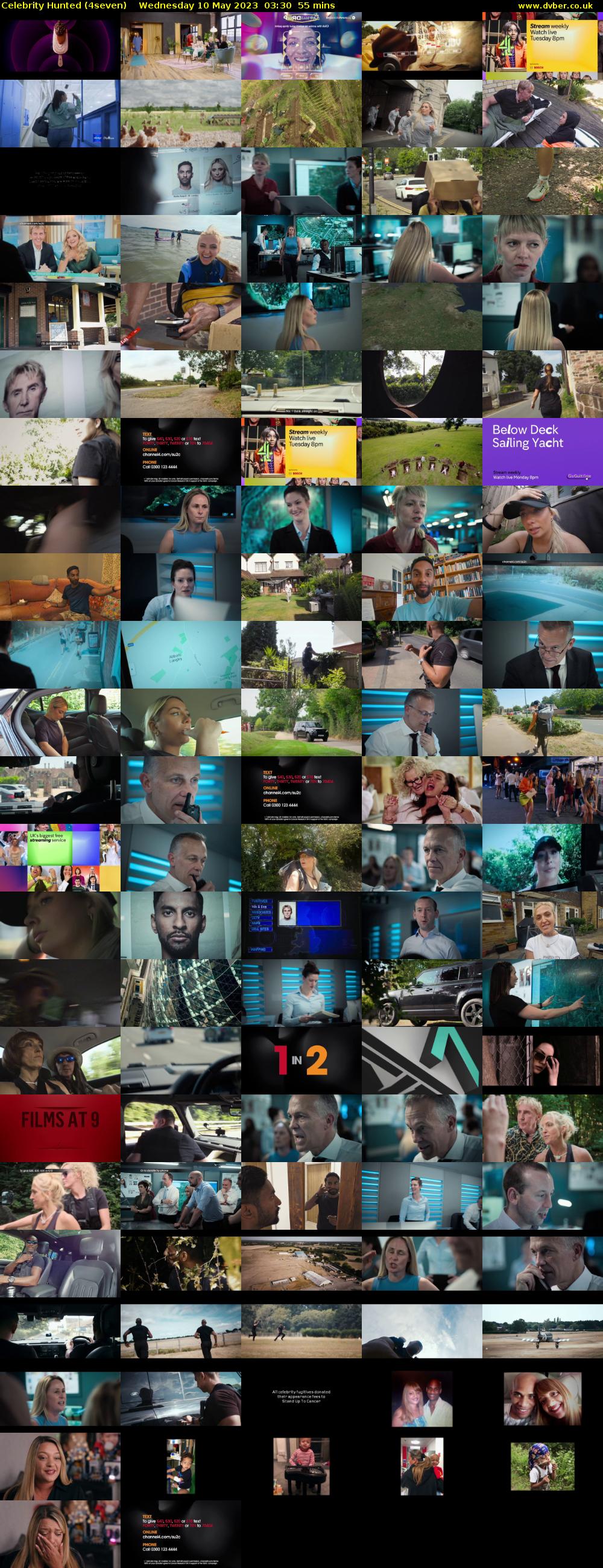 Celebrity Hunted (4seven) Wednesday 10 May 2023 03:30 - 04:25