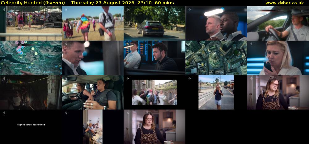 Celebrity Hunted (4seven) Thursday 27 August 2026 23:10 - 00:10