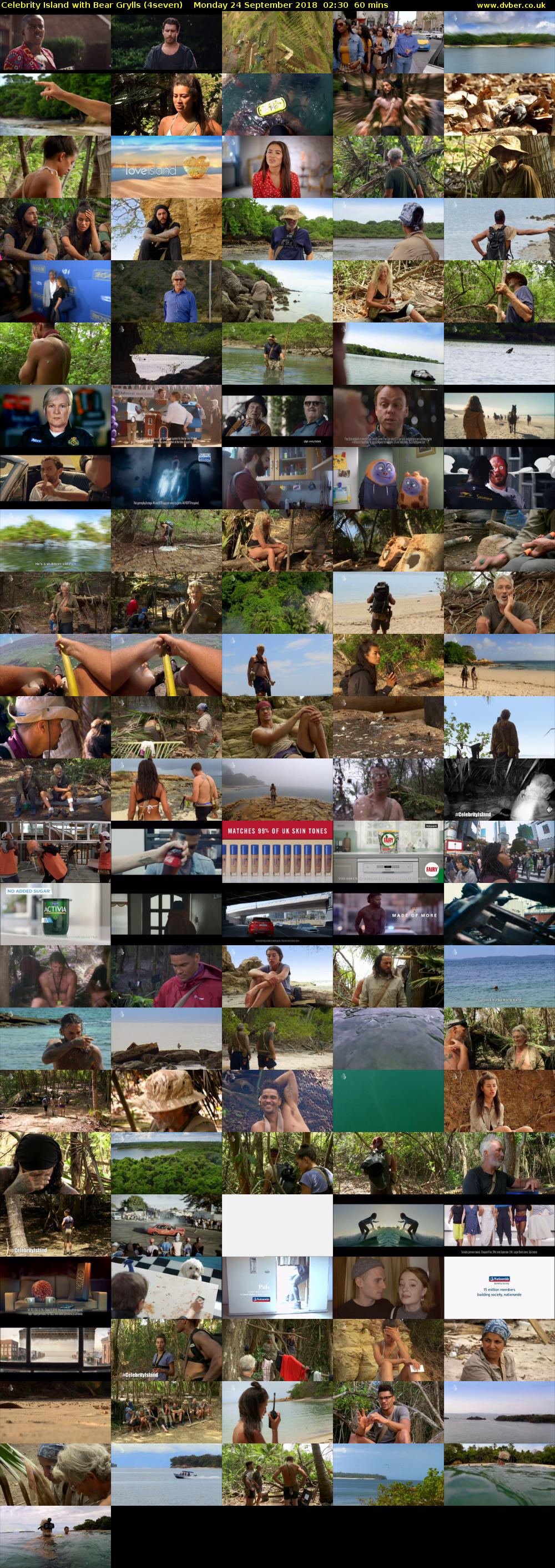 Celebrity Island with Bear Grylls (4seven) Monday 24 September 2018 02:30 - 03:30