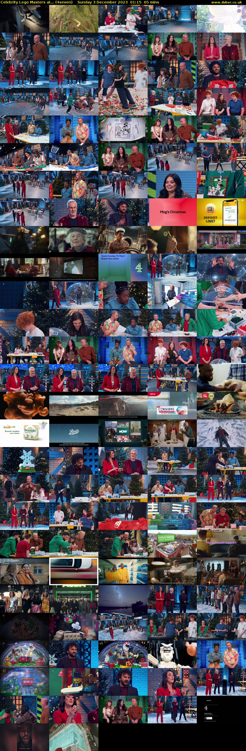 Celebrity Lego Masters at... (4seven) Sunday 3 December 2023 01:15 - 02:20