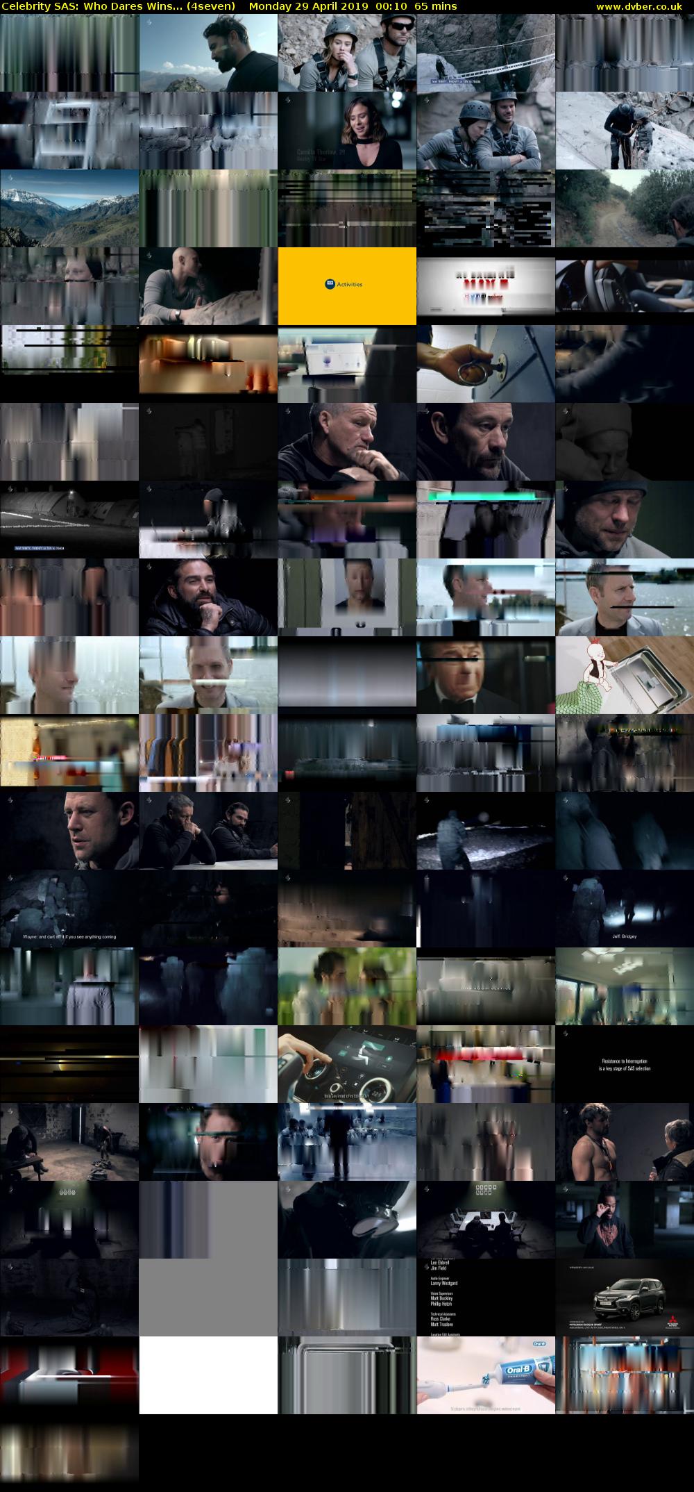 Celebrity SAS: Who Dares Wins... (4seven) Monday 29 April 2019 00:10 - 01:15