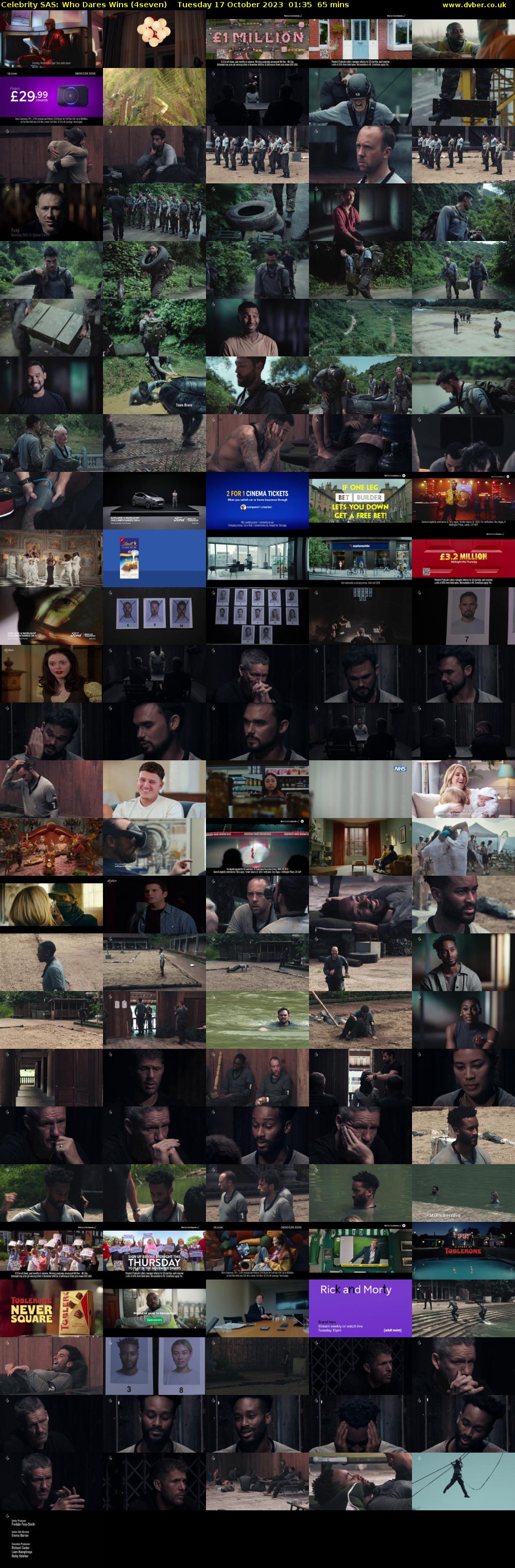 Celebrity SAS: Who Dares Wins (4seven) Tuesday 17 October 2023 01:35 - 02:40
