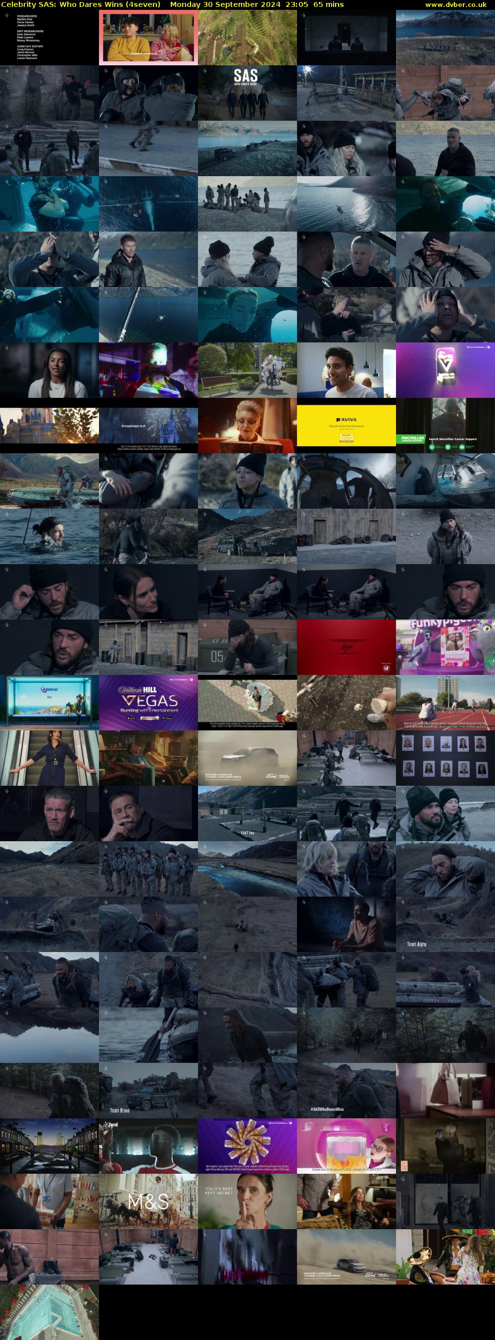 Celebrity SAS: Who Dares Wins (4seven) Monday 30 September 2024 23:05 - 00:10
