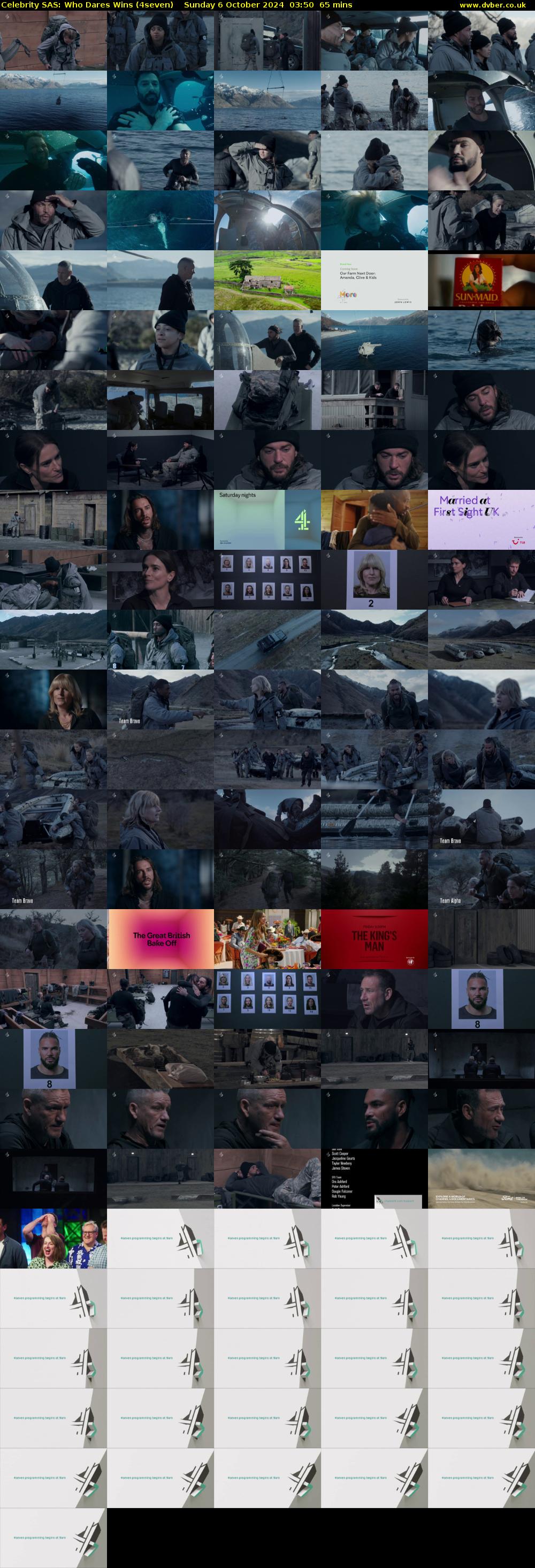 Celebrity SAS: Who Dares Wins (4seven) Sunday 6 October 2024 03:50 - 04:55