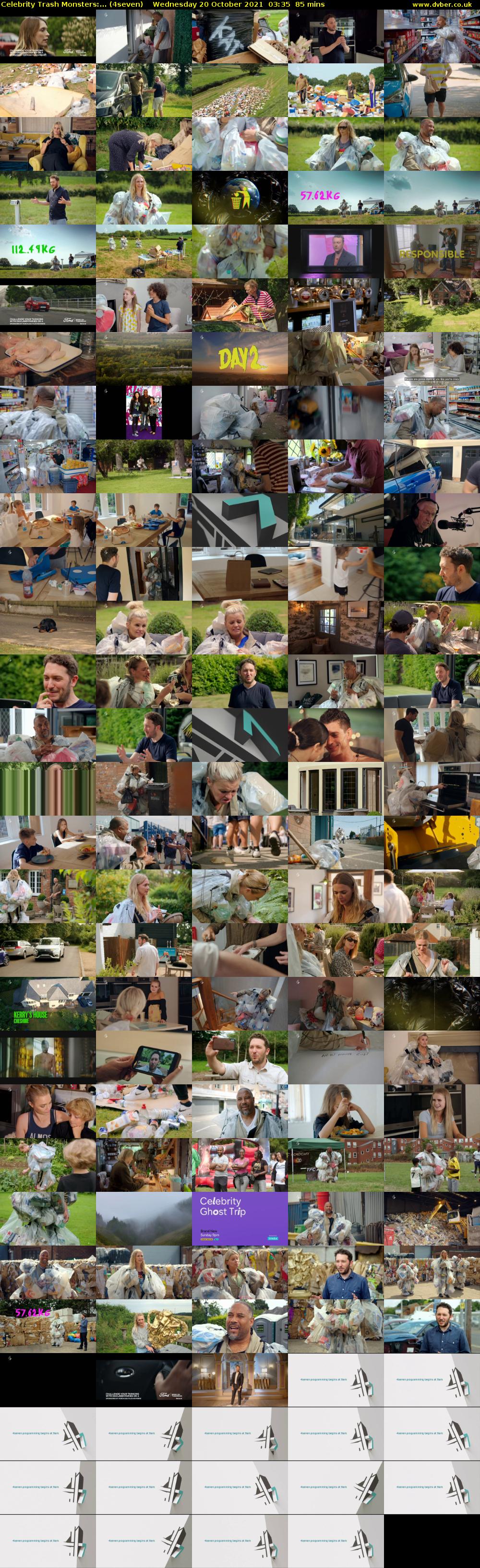 Celebrity Trash Monsters:... (4seven) Wednesday 20 October 2021 03:35 - 05:00