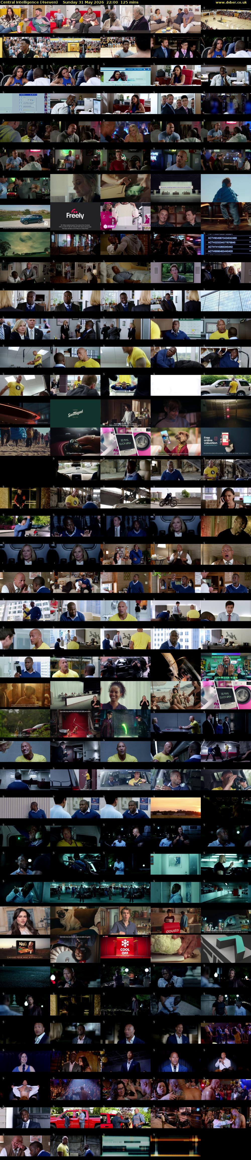 Central Intelligence (4seven) Sunday 31 May 2026 22:00 - 00:05
