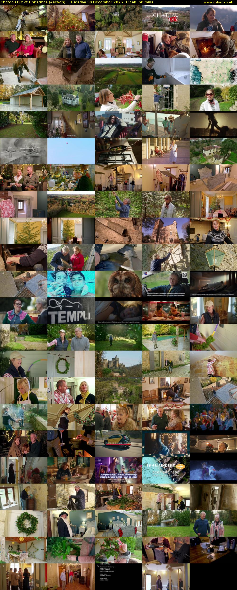 Chateau DIY at Christmas (4seven) Tuesday 30 December 2025 11:40 - 12:40