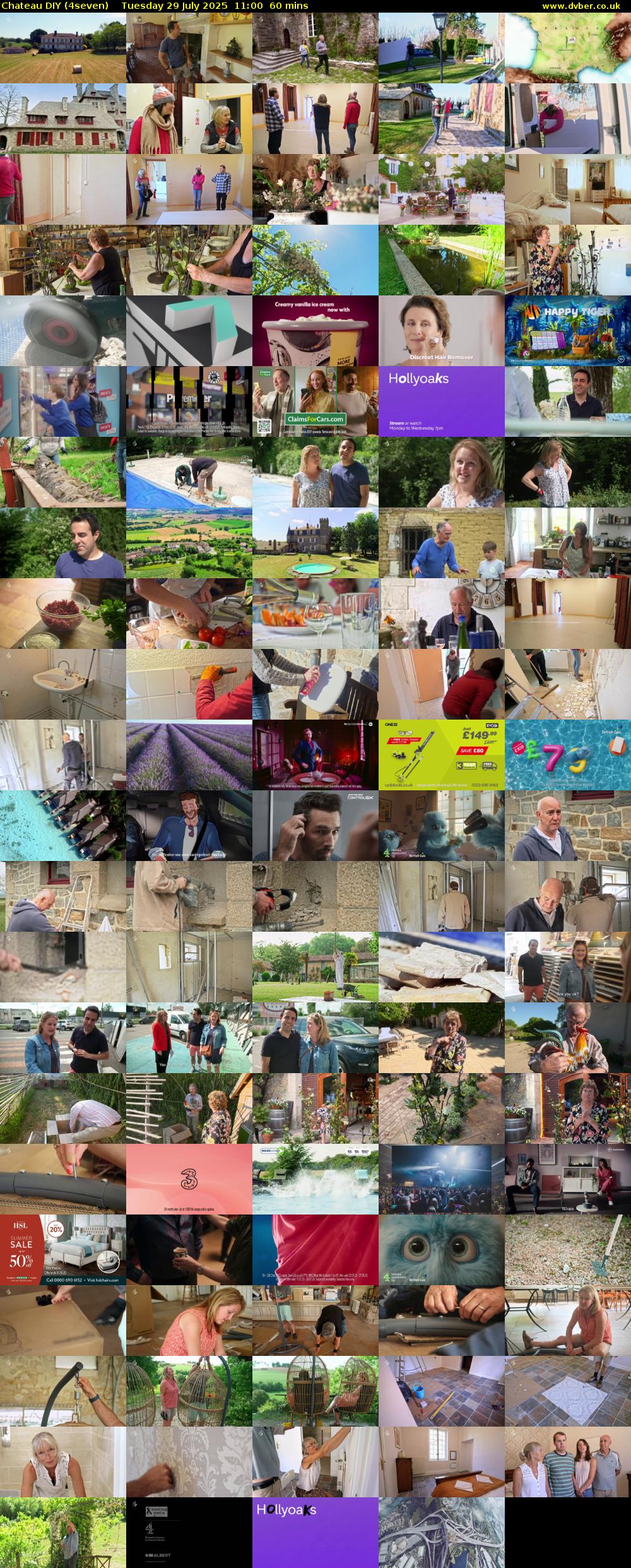Chateau DIY (4seven) Tuesday 29 July 2025 11:00 - 12:00