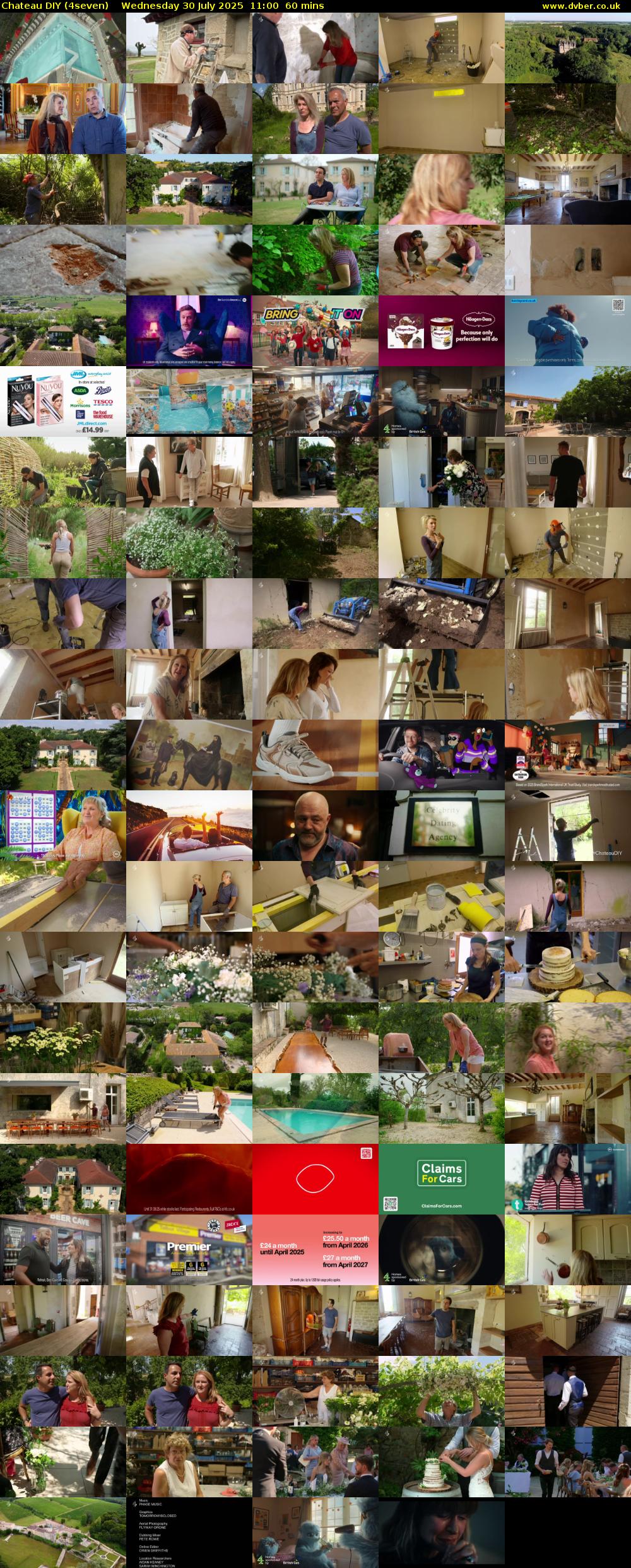 Chateau DIY (4seven) Wednesday 30 July 2025 11:00 - 12:00