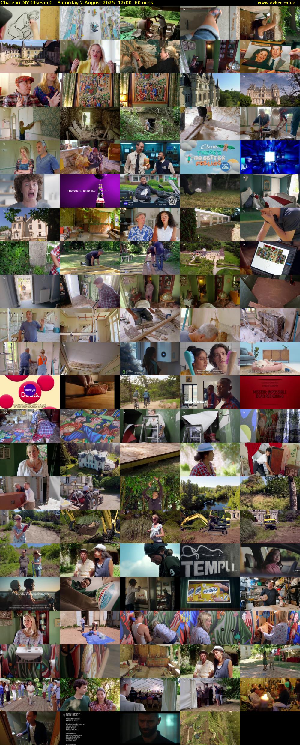 Chateau DIY (4seven) Saturday 2 August 2025 12:00 - 13:00