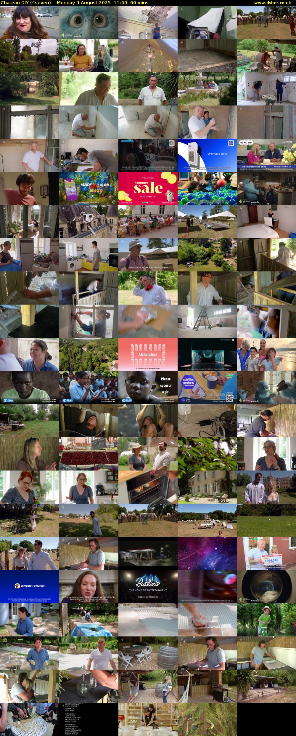 Chateau DIY (4seven) Monday 4 August 2025 11:00 - 12:00
