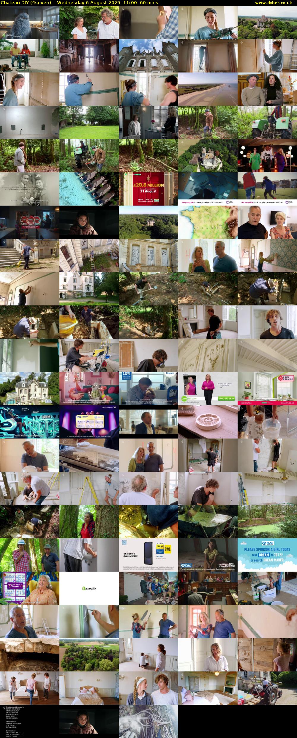 Chateau DIY (4seven) Wednesday 6 August 2025 11:00 - 12:00